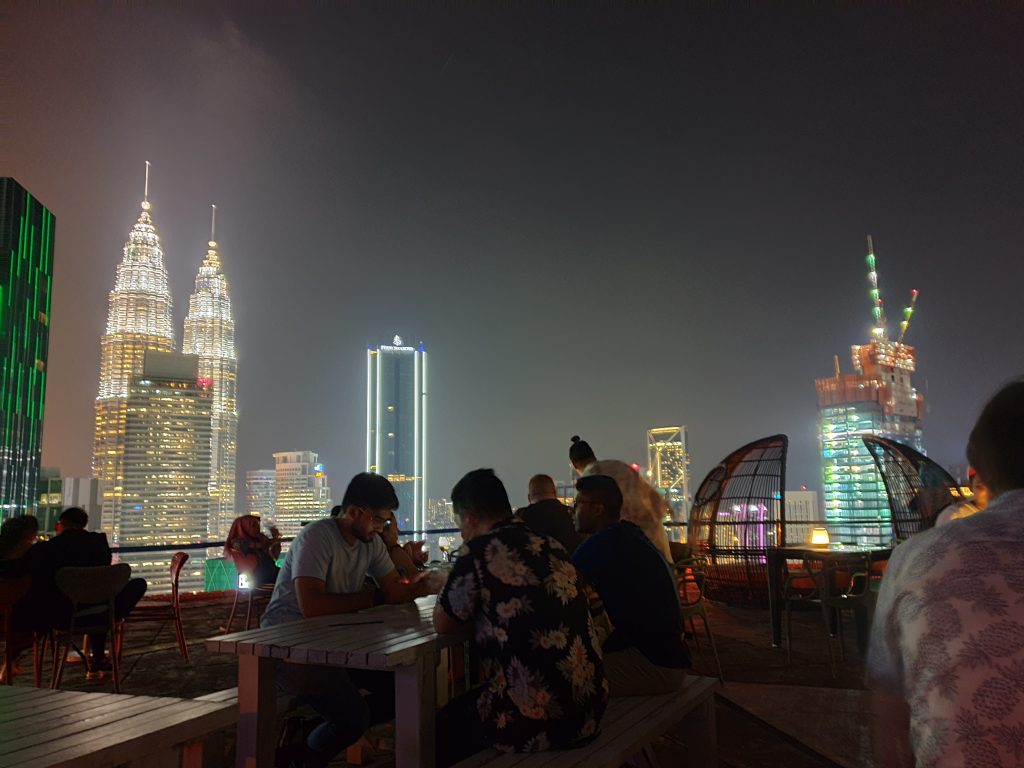 Malaysia - Kuala Lumpur - Sehenswürdigkeiten - Helipad Skybar