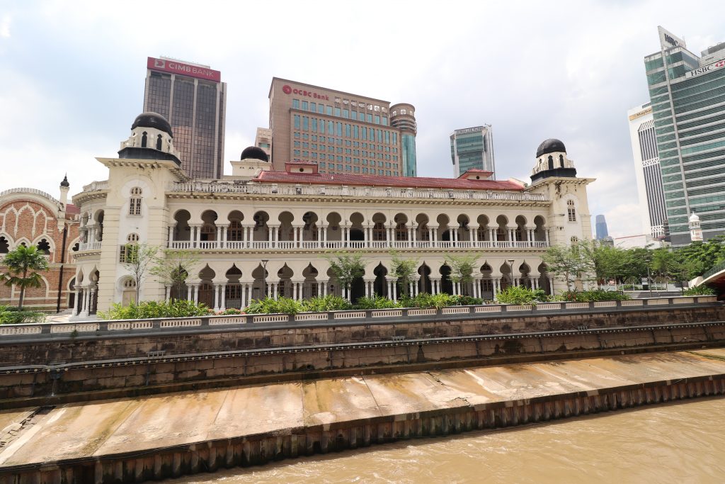 Malaysia - Kuala Lumpur - Sehenswürdigkeiten - Jamek Moschee