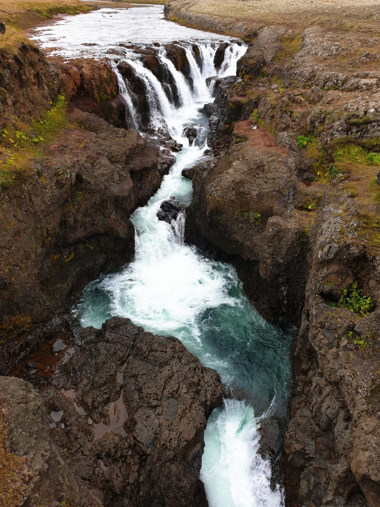 Island - Nordsland - Kolugljúfur Canyon - Wasserfall