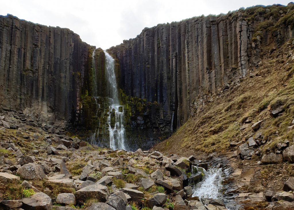 Island - Nordsland - Studlagil Canyon - Wasserfall
