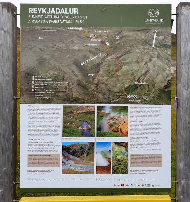 Island - Sehenswürdigkeiten Hauptstadtgebiet - Reykjadalur