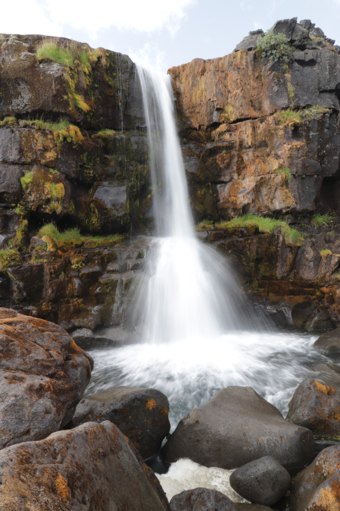 Island - Sehenswürdigkeiten Hauptstadtgebiet - Lögberg Wasserfall