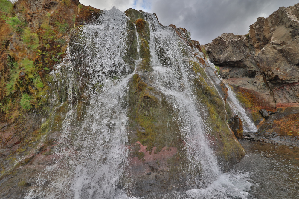 Island - Sehenswürdigkeiten Hauptstadtgebiet - Fossarett Wasserfall
