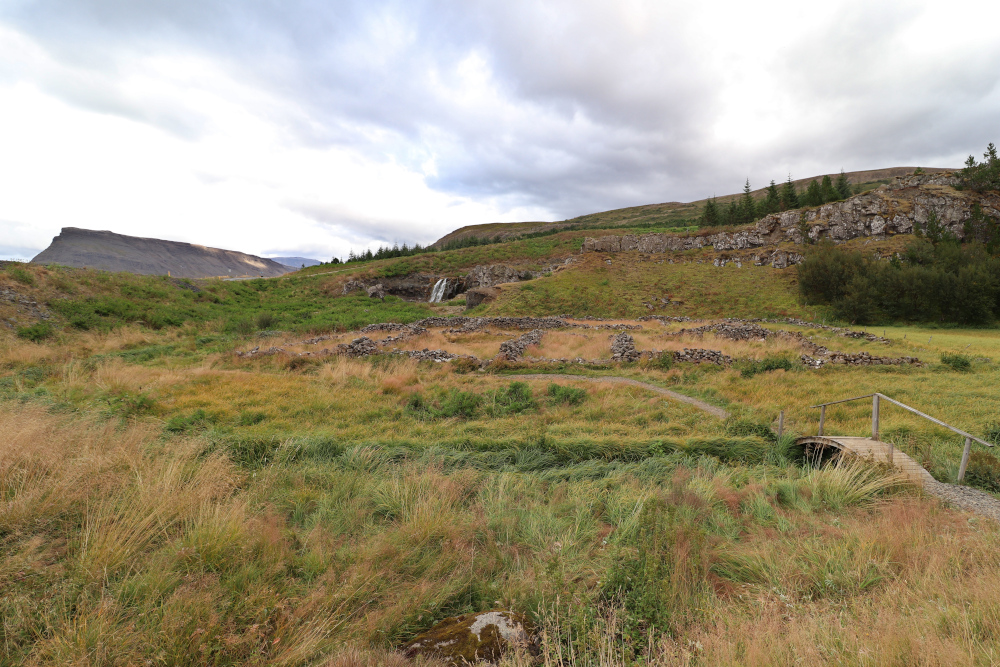 Island - Sehenswürdigkeiten Hauptstadtgebiet - Fossarett Ruinen