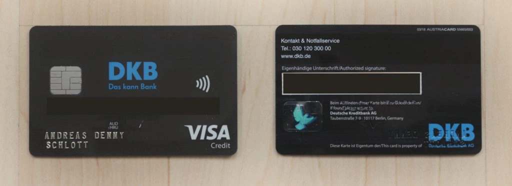 Kreditkartenvergleich - DKB VISA