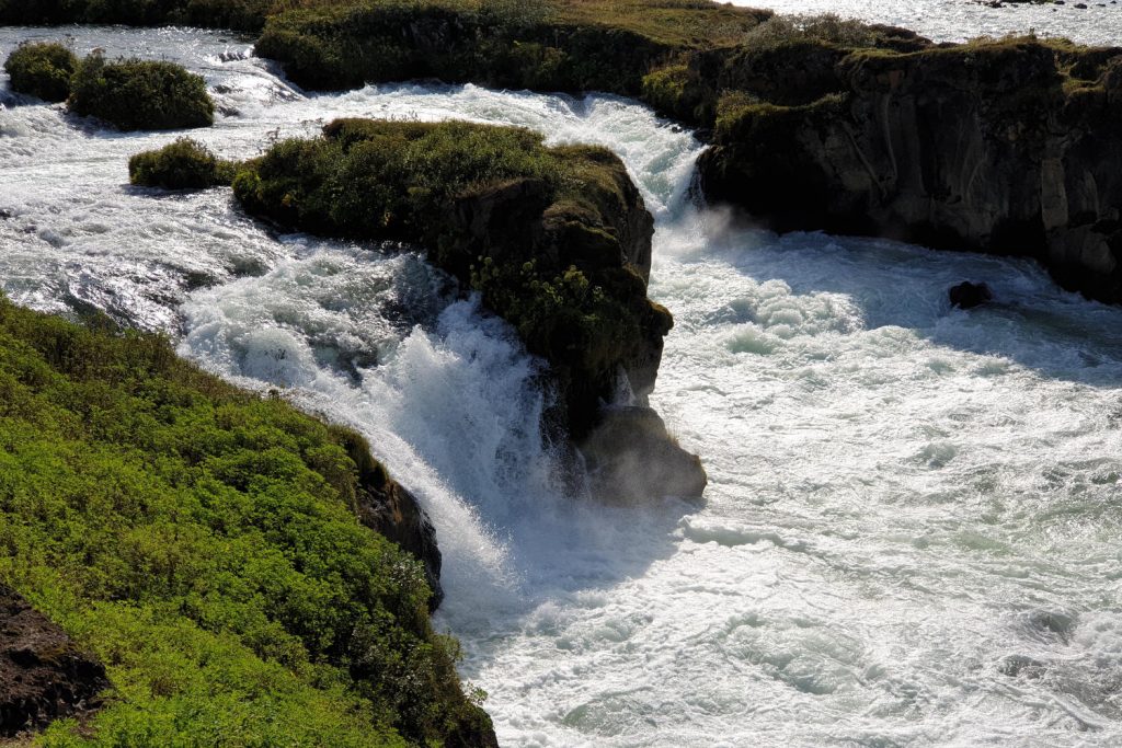 Island - Der Norden - Eiderentenwasserfall