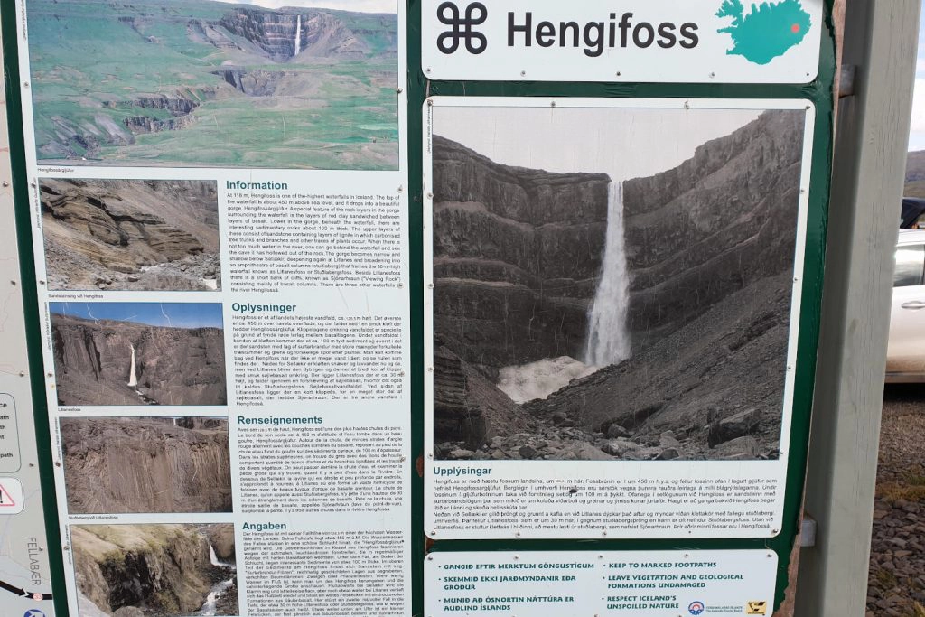 Island - Der Osten - Hengifoss