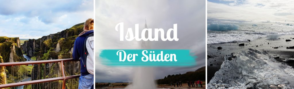 Island - Titelbild - Der Süden - mit Text