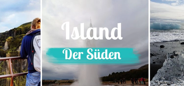 Island - Titelbild - Der Süden - mit Text