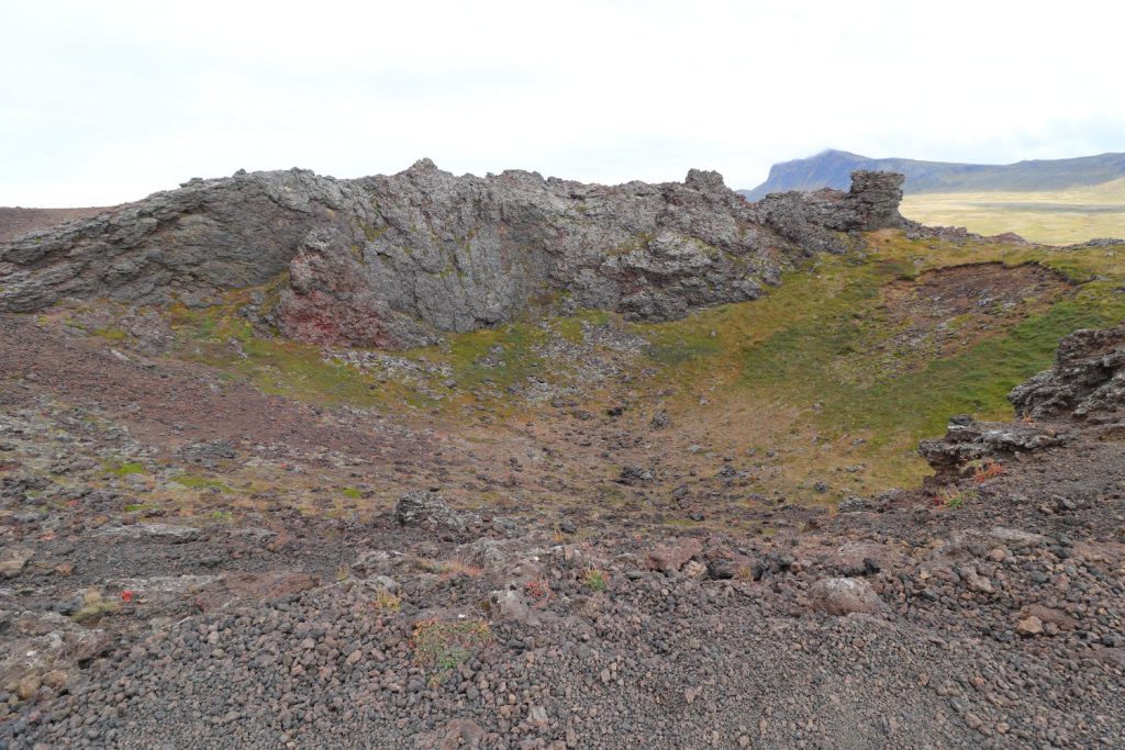 Island - Der Westen - Saxhóll Vulkan