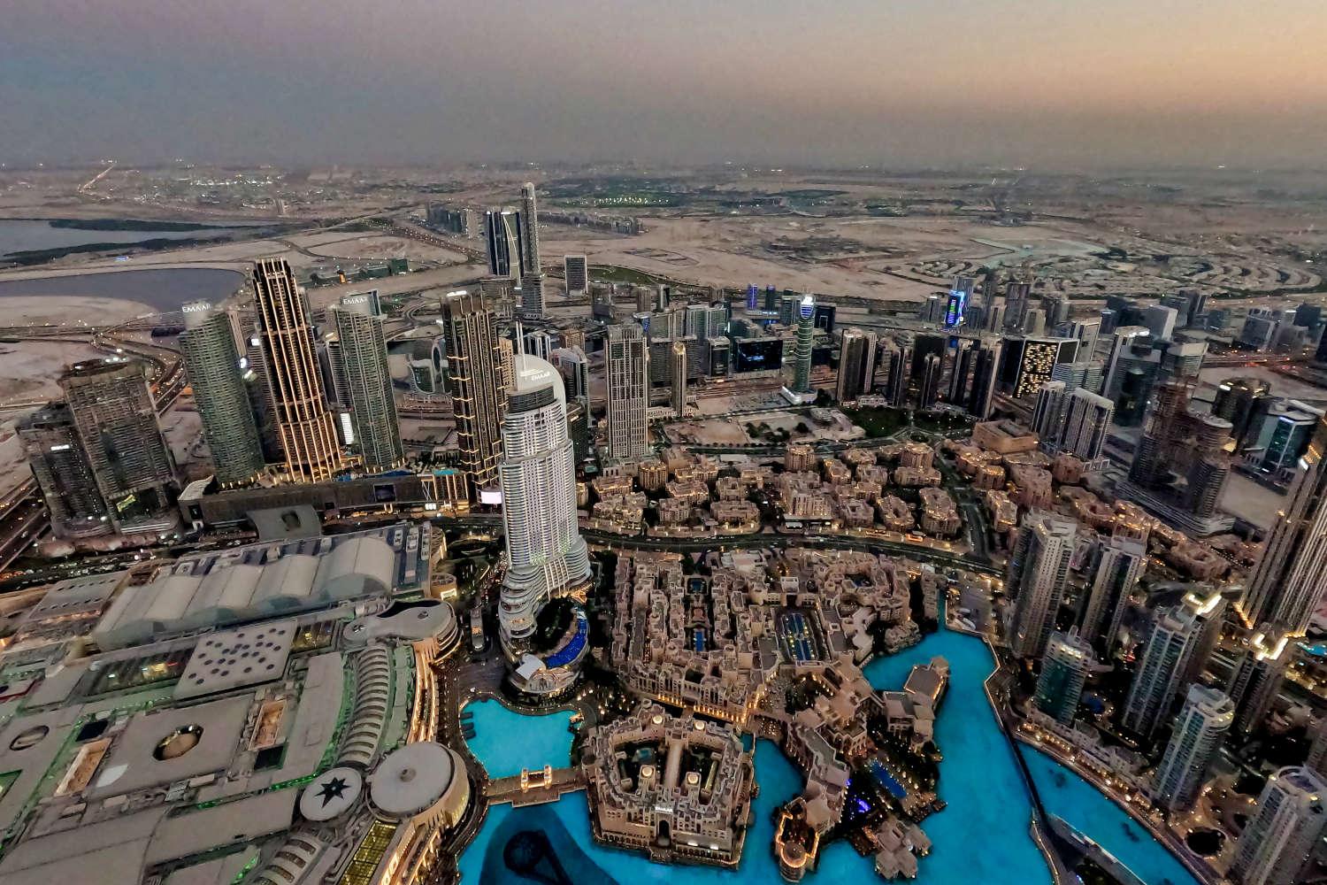 VAE - Dubai - Burj Khalifa - Ausblick