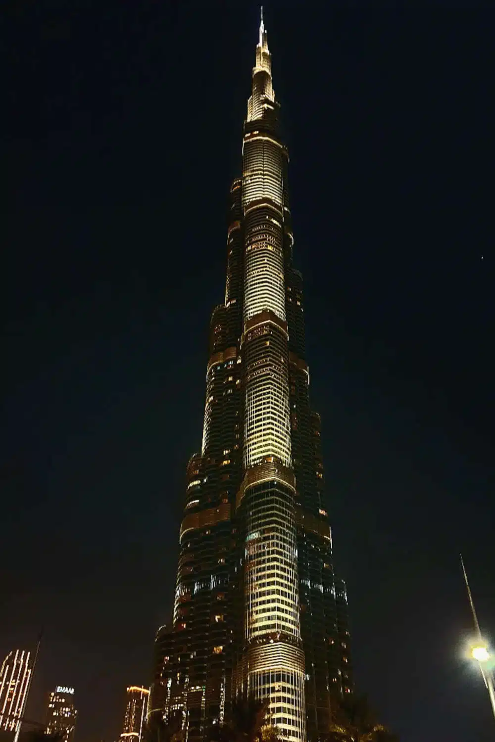 VAE - Dubai - Burj Khalifa - Nachts