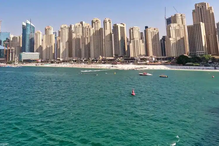 VAE - Dubai - Dubai Marina - Skyline