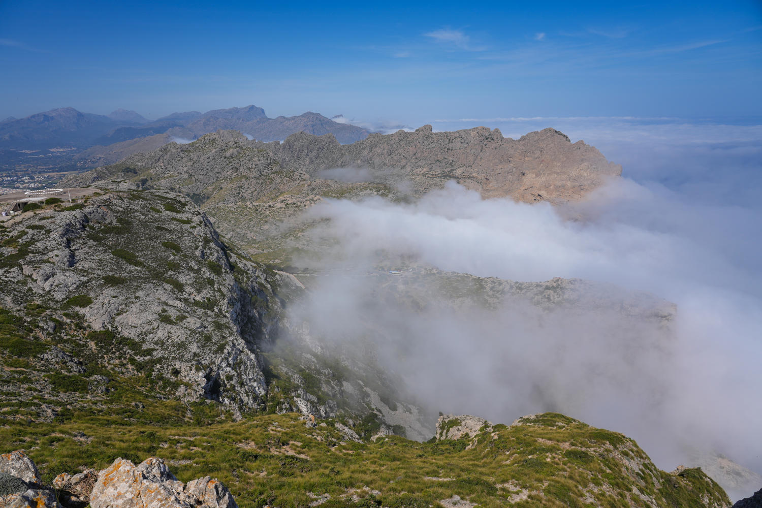 Spanien - Mallorca - Albercutx - Nebel zieht auf