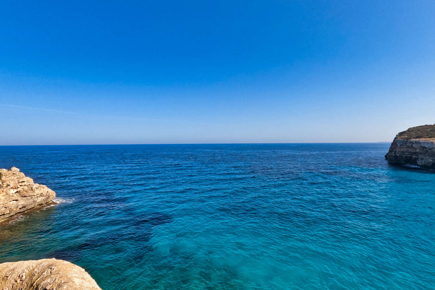 Spanien - Mallorca - Cala Romantica - Blick aufs Meer 2