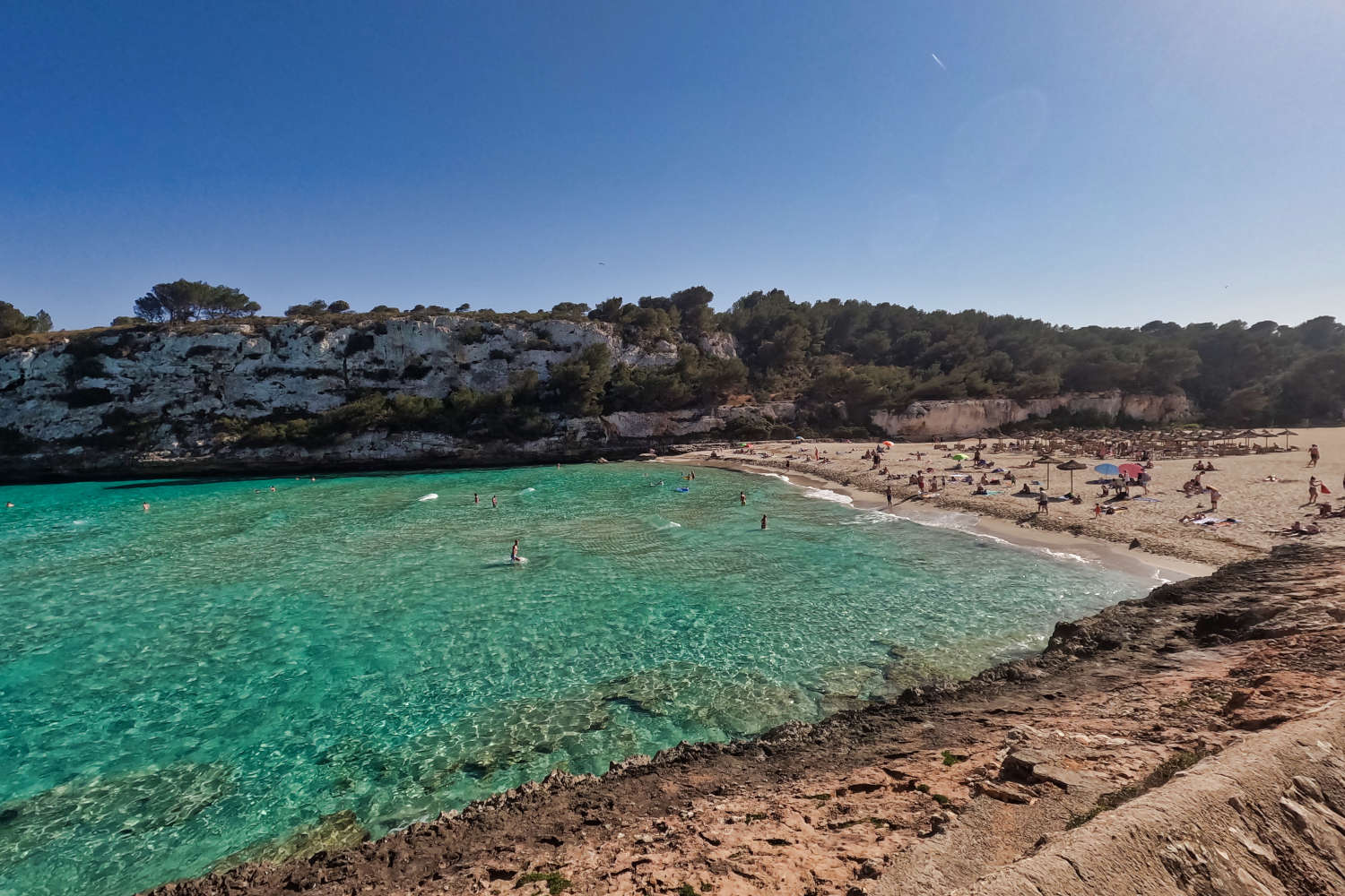 Spanien - Mallorca - Cala Romantica - Blick in die Bucht