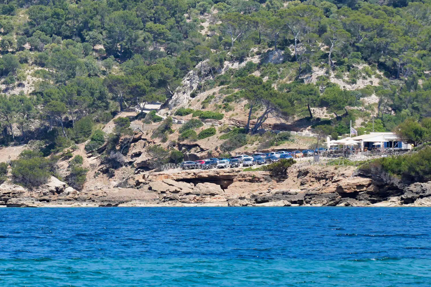 Spanien - Mallorca - Cala Victoria - Das Cafe