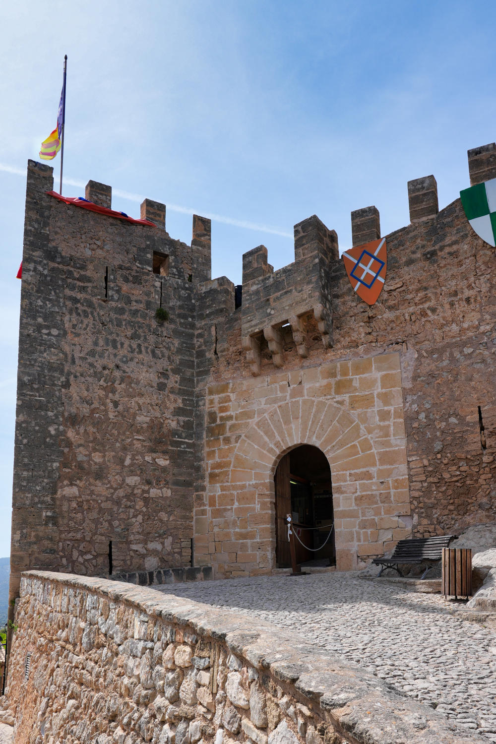 Spanien - Mallorca - Capdepera - Castell Eingang