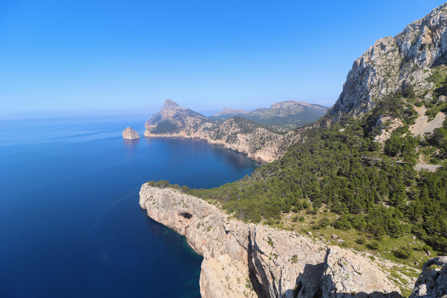 Spanien - Mallorca - Mirador es Colomer - Steilküste Formentor