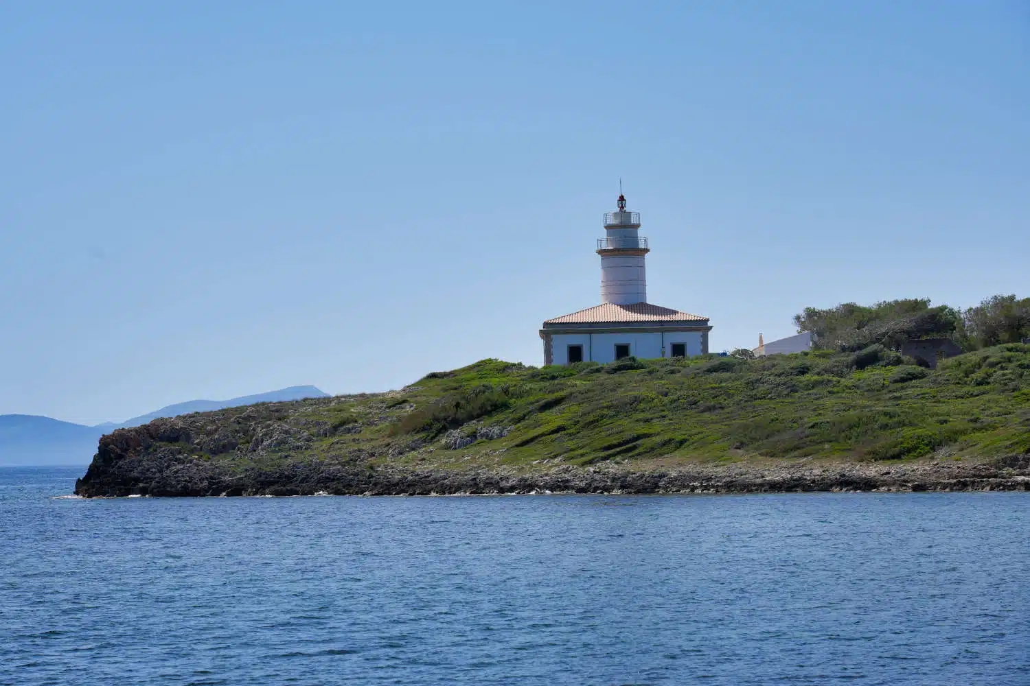 Spanien - Mallorca - Playa Alcanada - Leuchtturm
