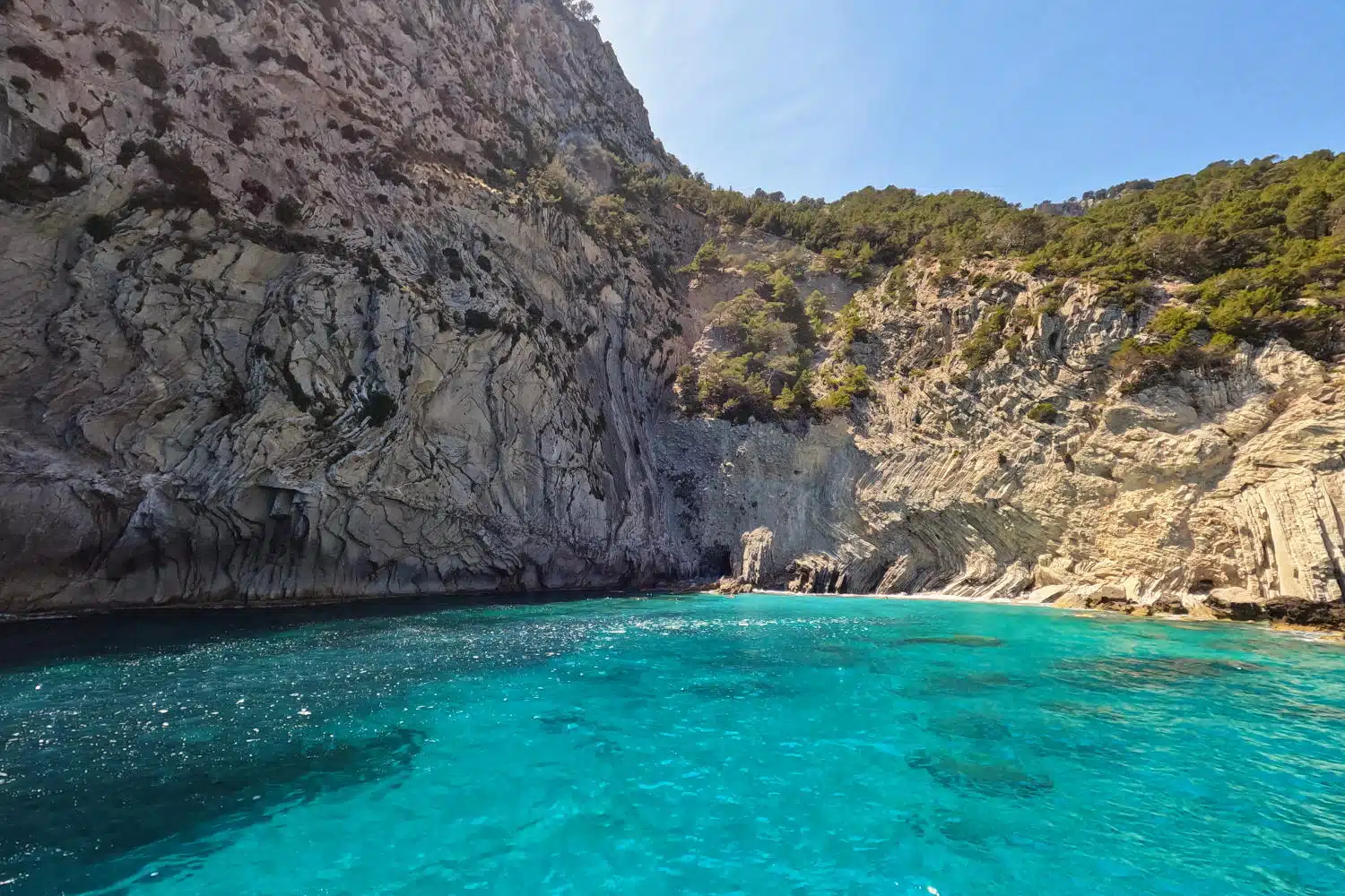 Spanien - Mallorca - Port de Alcudia - Bootstour - Einsame Bucht