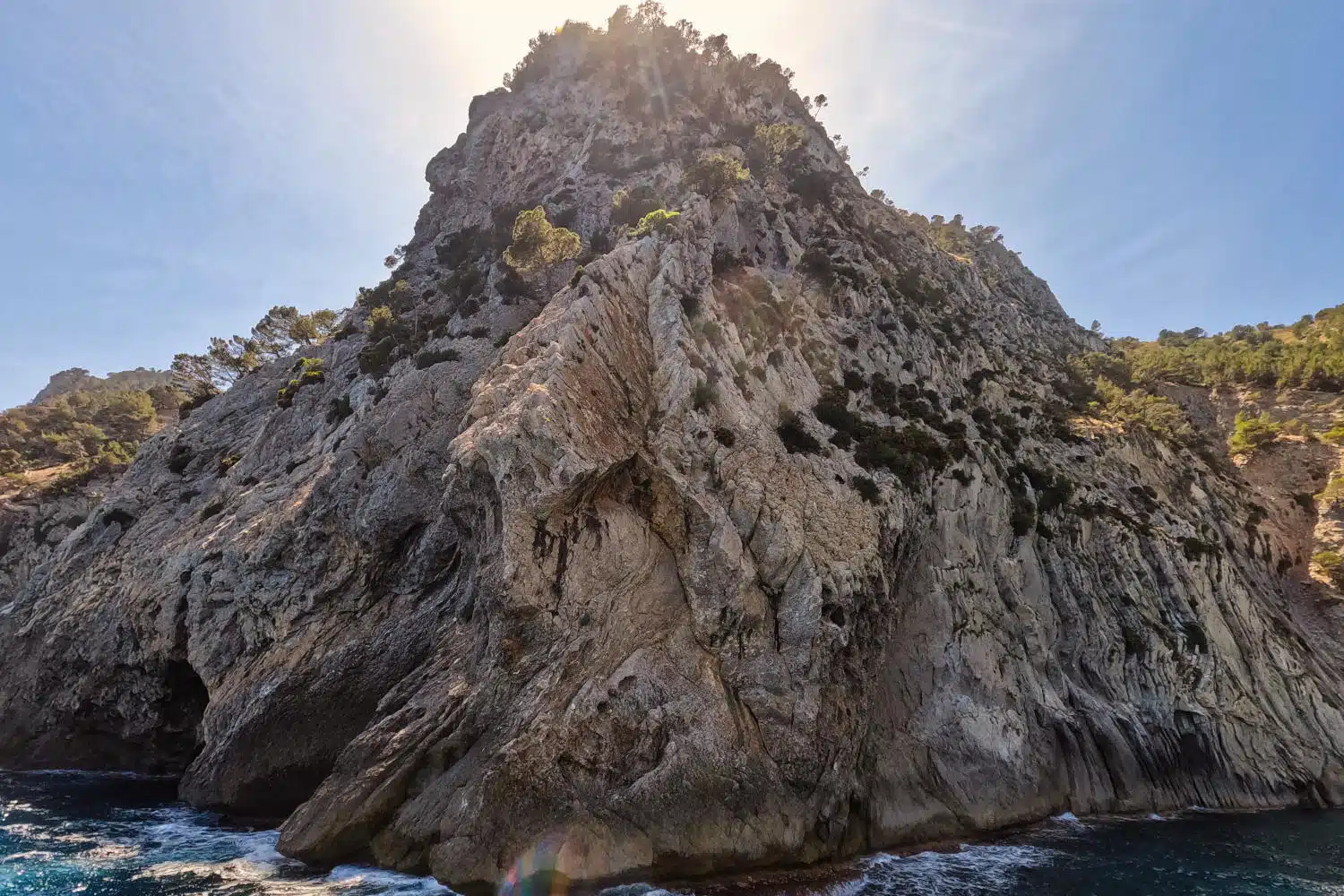 Spanien - Mallorca - Port de Alcudia - Bootstour - Klippe