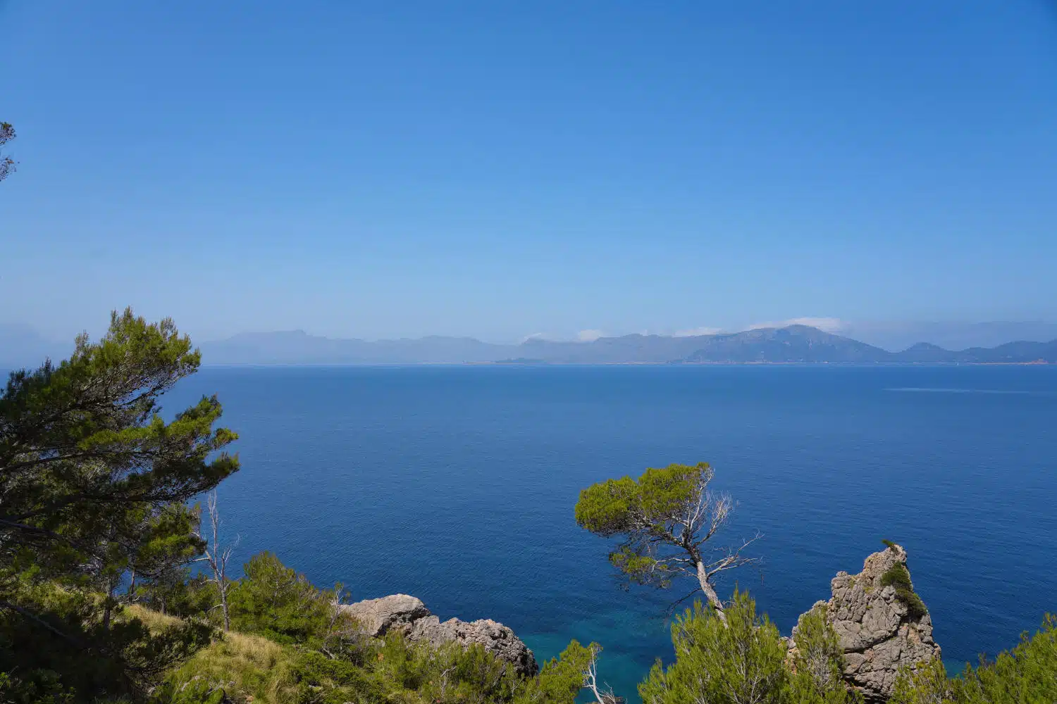 Spanien - Mallorca - Victoria - Ende Strasse - Aussicht 1