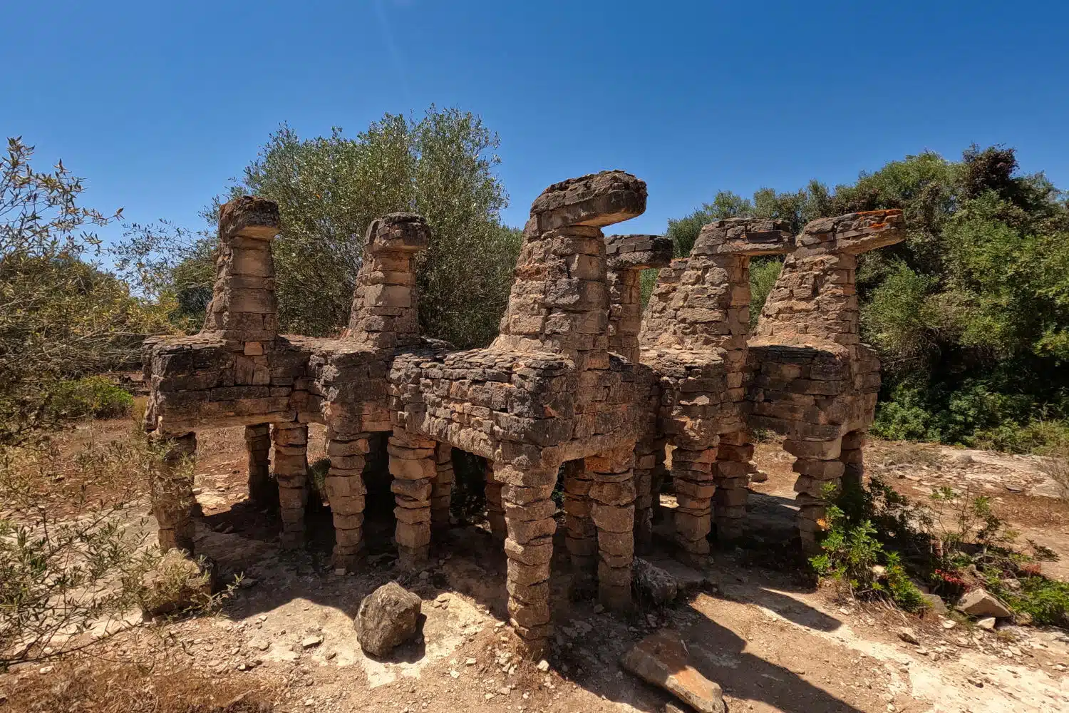 Spanien - Mallorca - Caballos de Rolf Schaffner - Skulpturen 3