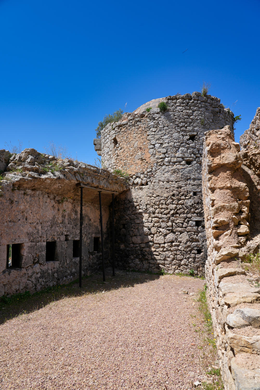 Spanien - Mallorca - Felanitx - Castell de Santueri - Alter Turm