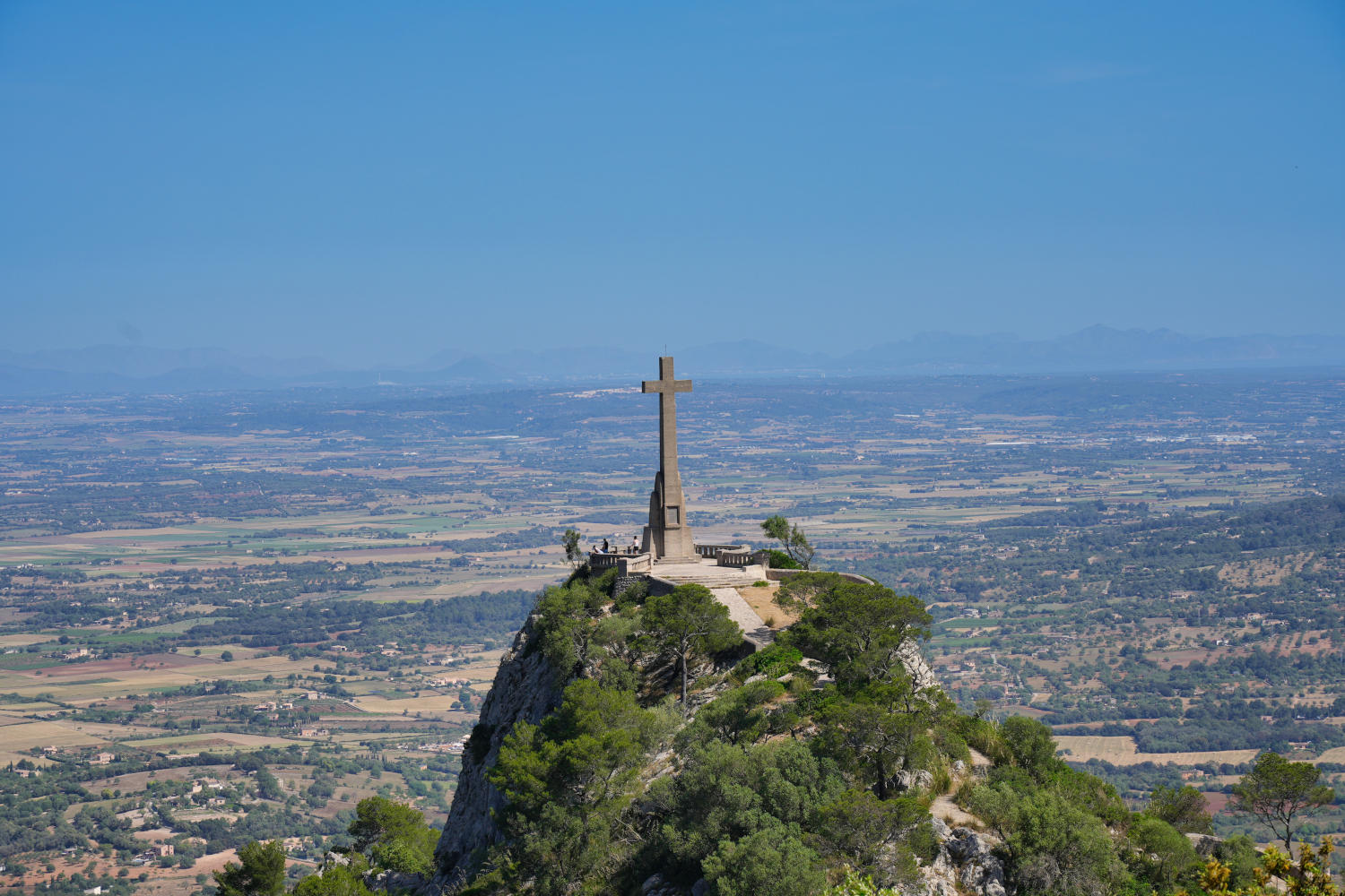 Spanien - Mallorca - Felanitx - Puig De Sant Salvador - Creu des Picot