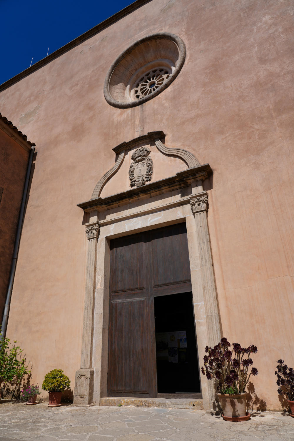 Spanien - Mallorca - Felanitx - Puig De Sant Salvador - Kirche Eingang