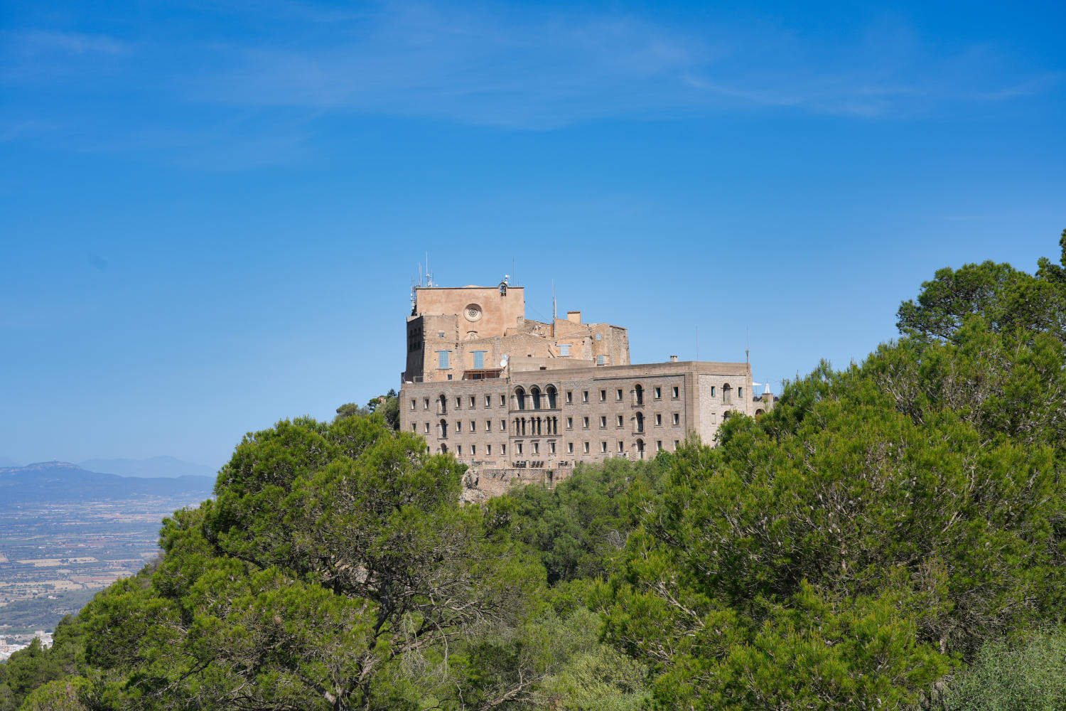 Spanien - Mallorca - Felanitx - Puig De Sant Salvador - Kloster