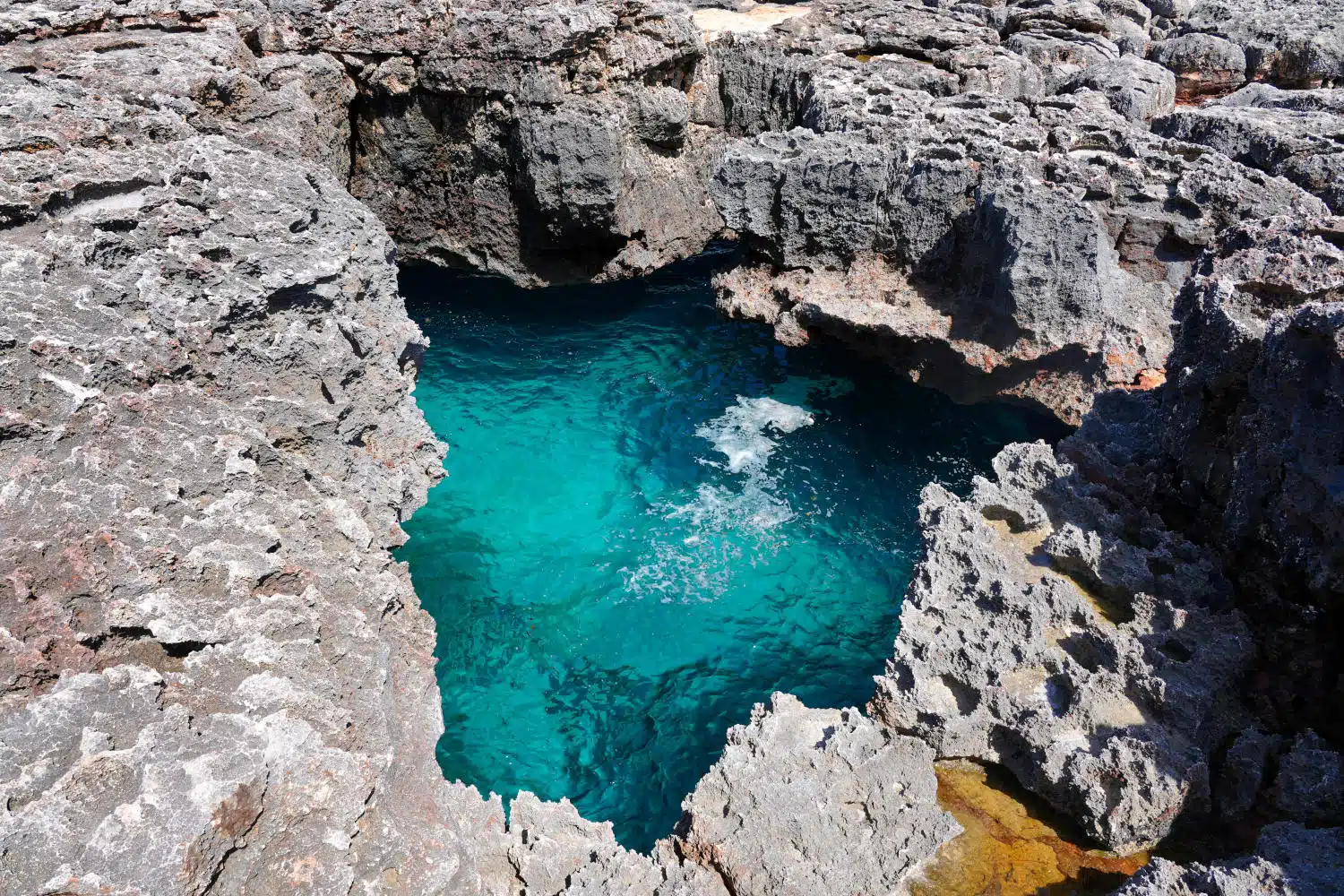 Spanien - Mallorca - Sillot - Fonatine los Matsos - Das Loch